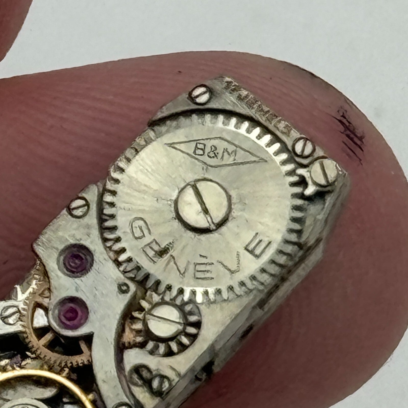 9mm Ladies Baume Mercier B&M FHF Manual Wind Watch Movement Swiss Vintage PARTS
