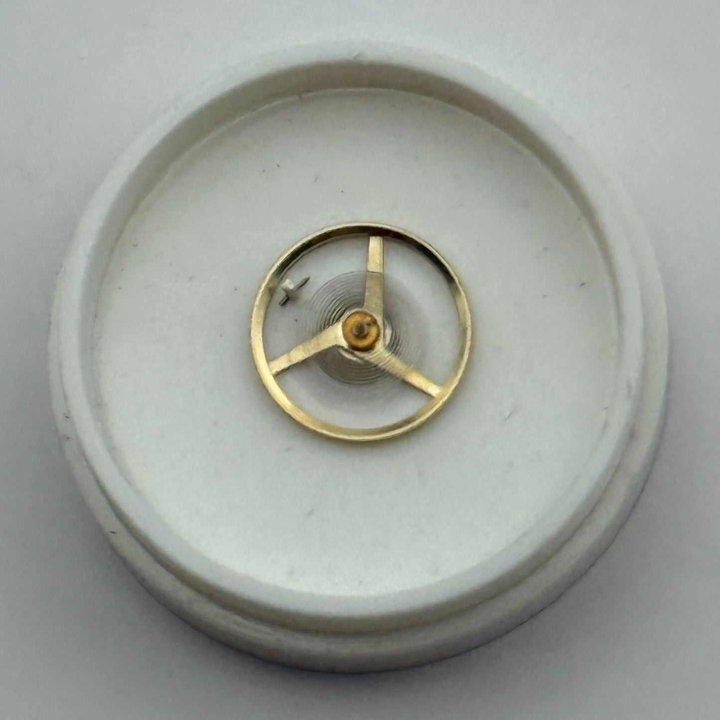 AS 1977-2 Balance Wheel Complete And Spring  1831 M Watch Movement Parts NOS