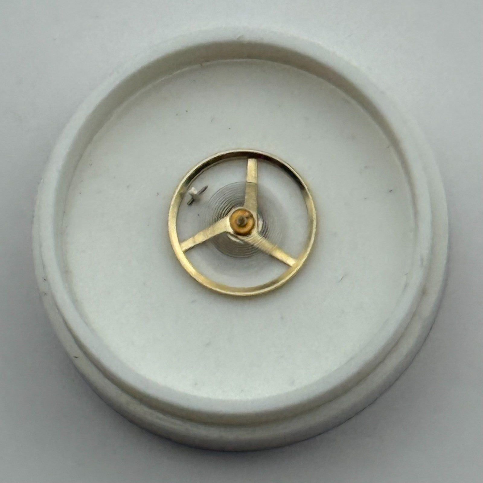 AS 1977-2 Balance Wheel Complete And Spring  1831 M Watch Movement Parts NOS