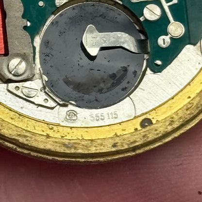31.5mm Men’s Garrard ETA 555.115 Quartz Watch Movement Vintage PARTS SPARES
