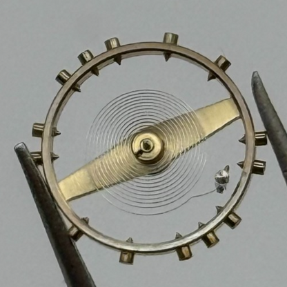 FHF 70 Balance Wheel Complete And Spring 10 1/2’’’ 201 M Watch Movement Parts