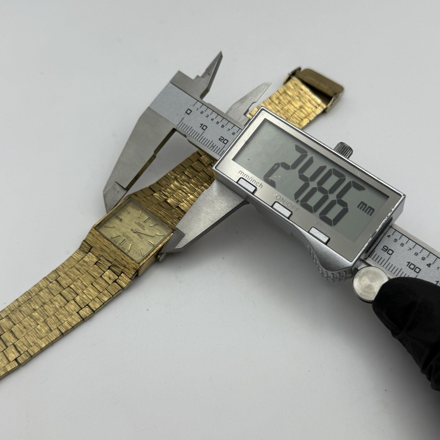 24mm Vintage Ladies Swiss Emperor Gold Plated Manual Wind Swiss FHF Watch PARTS