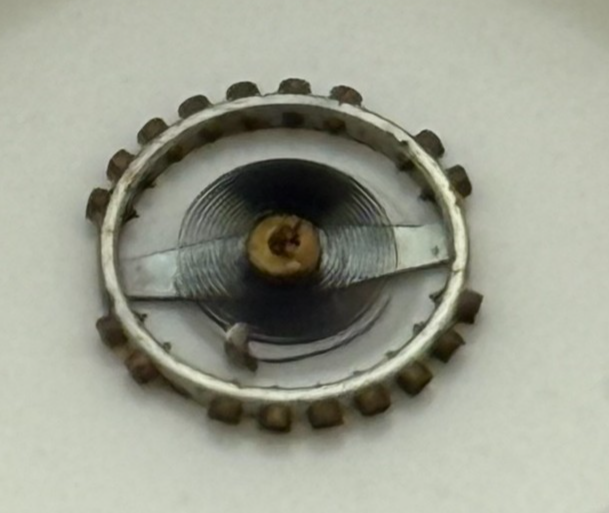 AS 976 1012 Balance Wheel Complete And Spring 29 M Watch Movement Parts NOS 