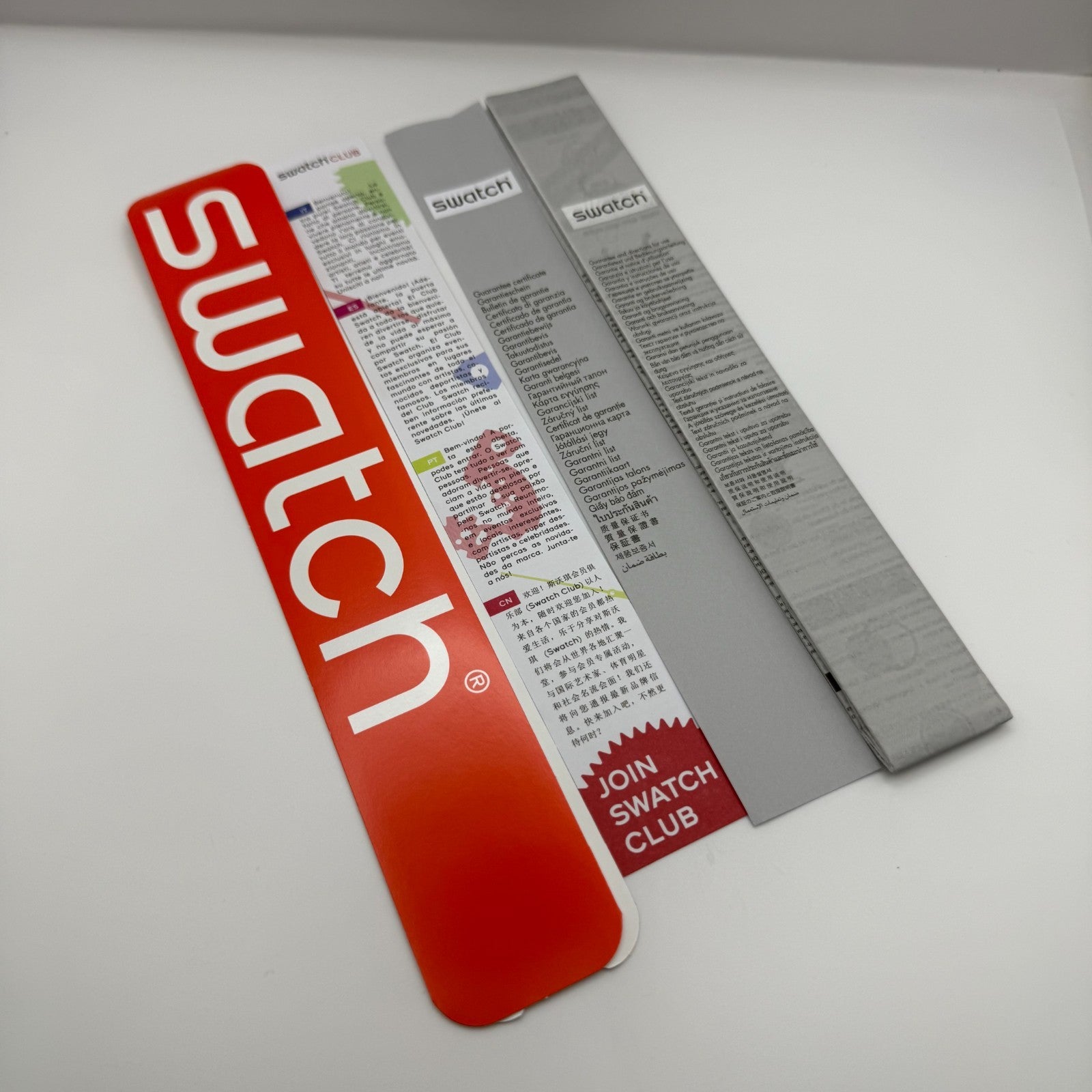 1992 Swatch Taj Mahal India Delhi Blue Strap Quartz Watch Swiss + Box 34mm