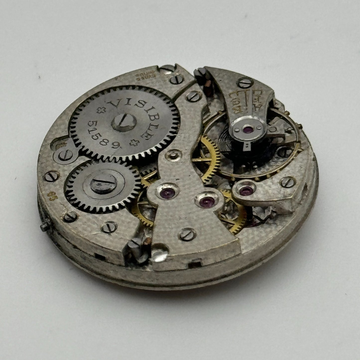 27mm Visible FHF Patent 51589 Sub Seconds Watch Movement Manual Wind Swiss PARTS