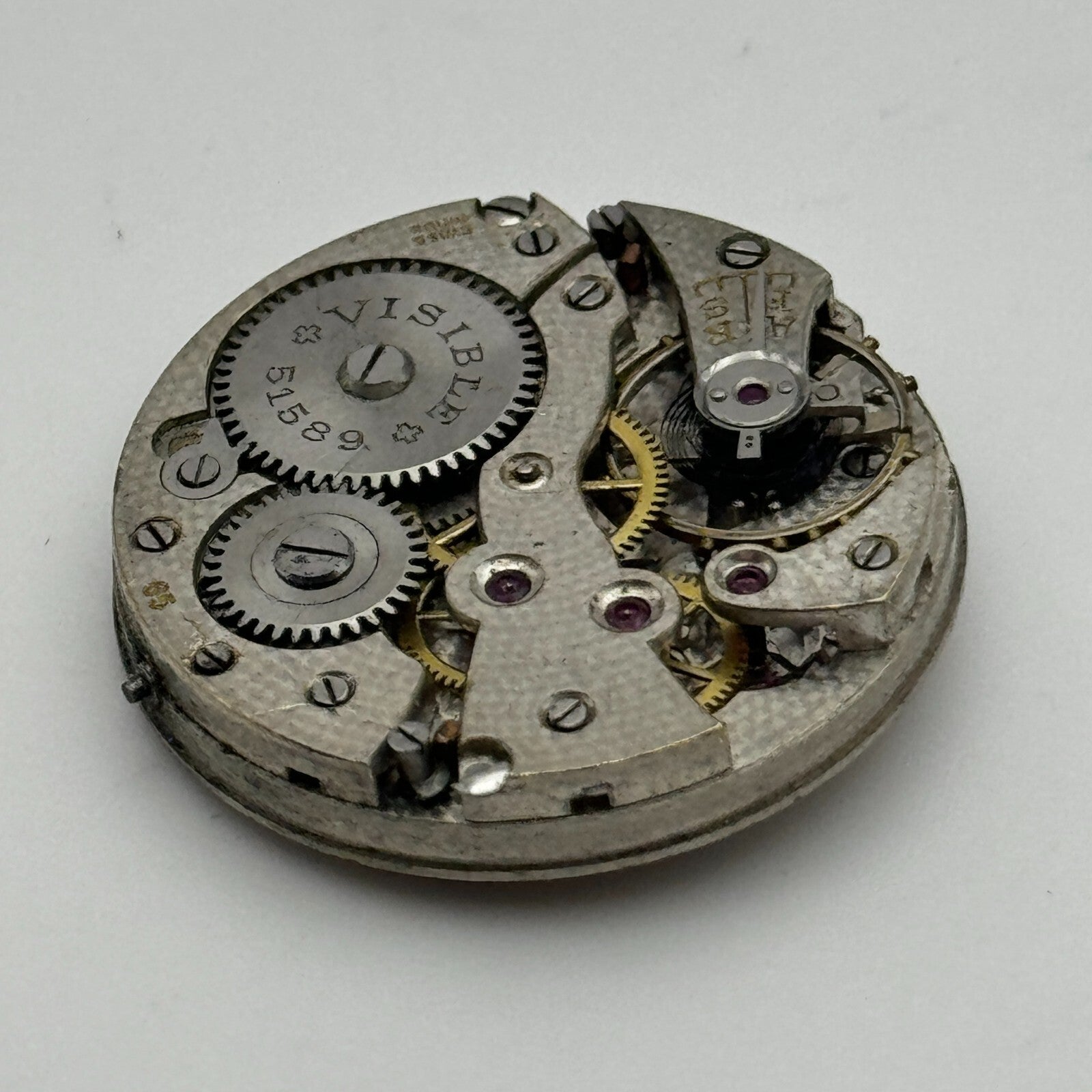 27mm Visible FHF Patent 51589 Sub Seconds Watch Movement Manual Wind Swiss PARTS