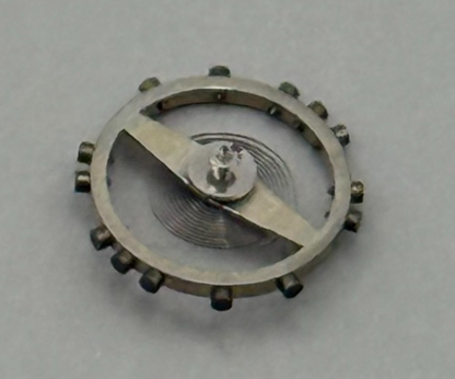 Felsa 4062 Balance Wheel Complete And Spring  1245 M Watch Movement Parts NOS