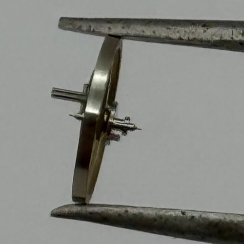 FEF 6620 Balance Wheel Complete And Spring 5½''' 1449 M Watch Movement Parts NOS