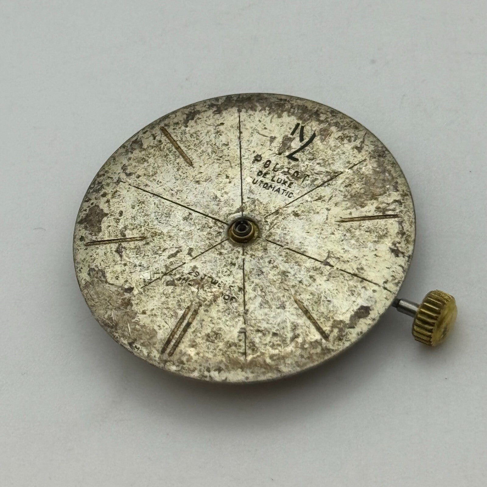 24.4mm Poljot de Luxe Cal 2415 Soviet Manual Wind Watch Movement PARTS REPAIR