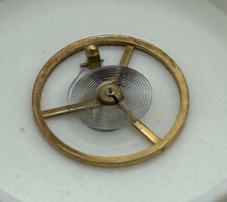 BFG 927-21 Balance Wheel Complete And Spring 6 3/4 -8 Watch Movement Parts NOS 