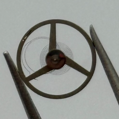 FEF 6660 Balance Wheel Complete And Spring Ord + Inca 1711 Watch Movement Parts