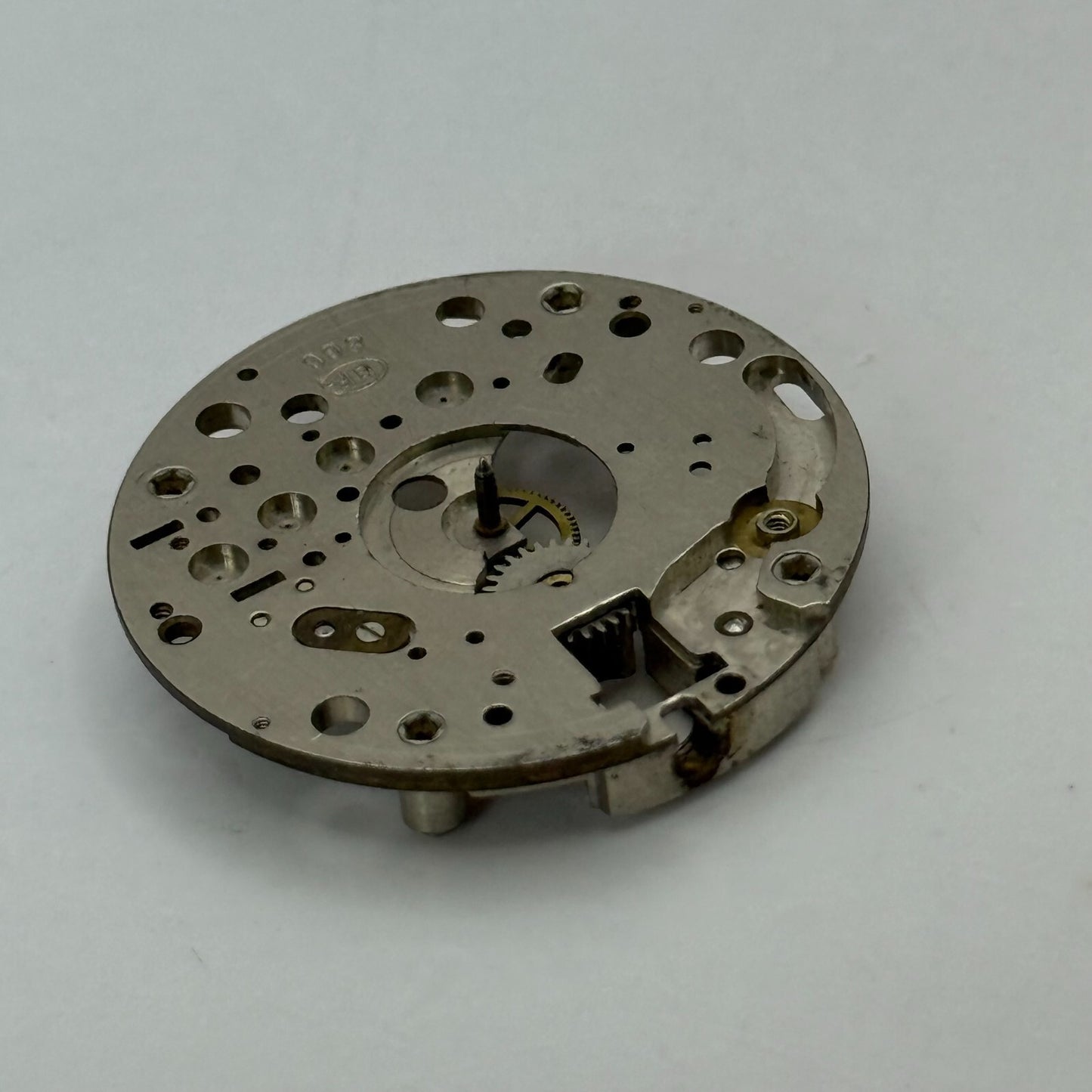 26.9mm Vintage BFG 866 Partial Manual Wind Watch Movement PARTS REPAIR