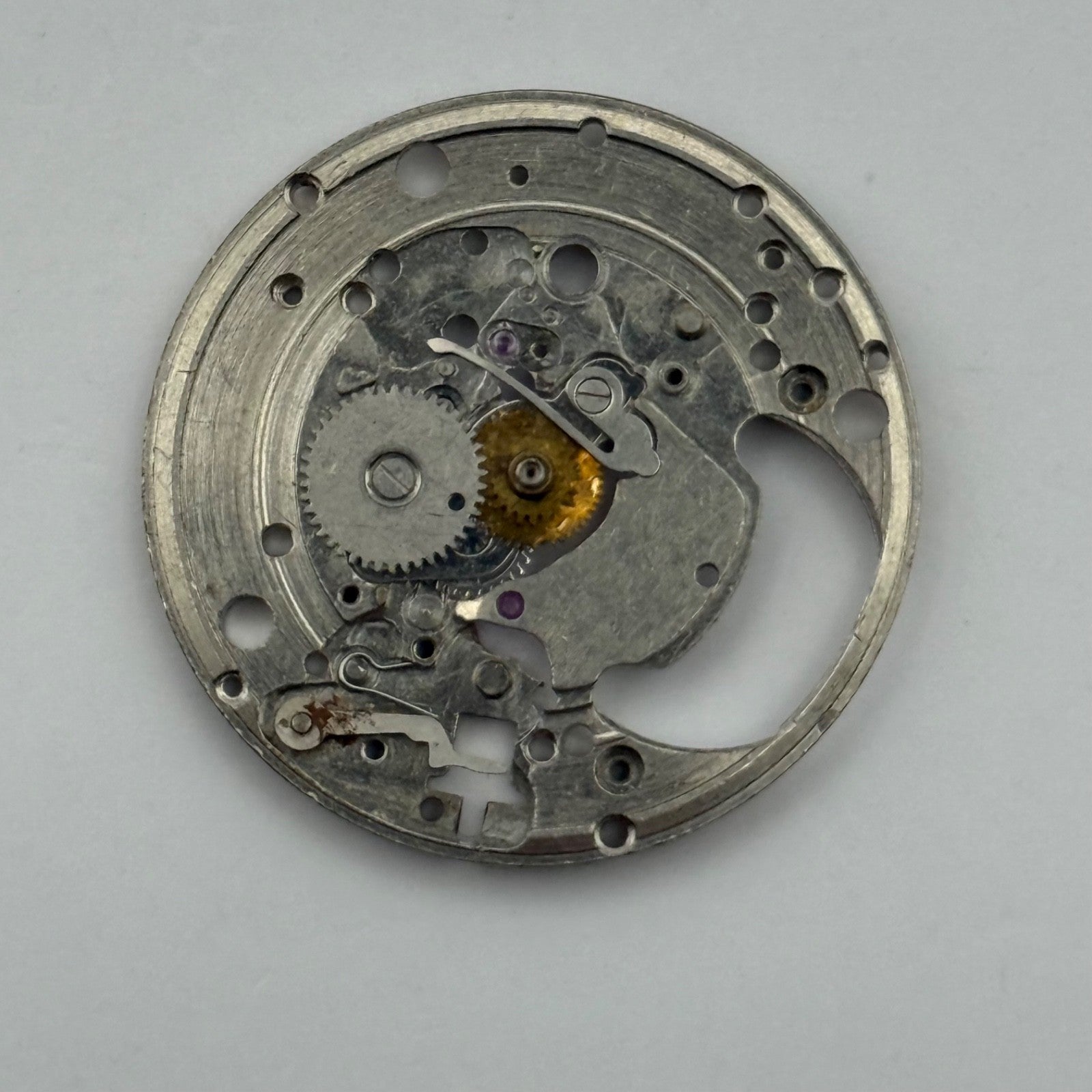 AS 1714-15 Watch Movement Main Plate Manual Wind Vintage Swiss Parts 25.9mm