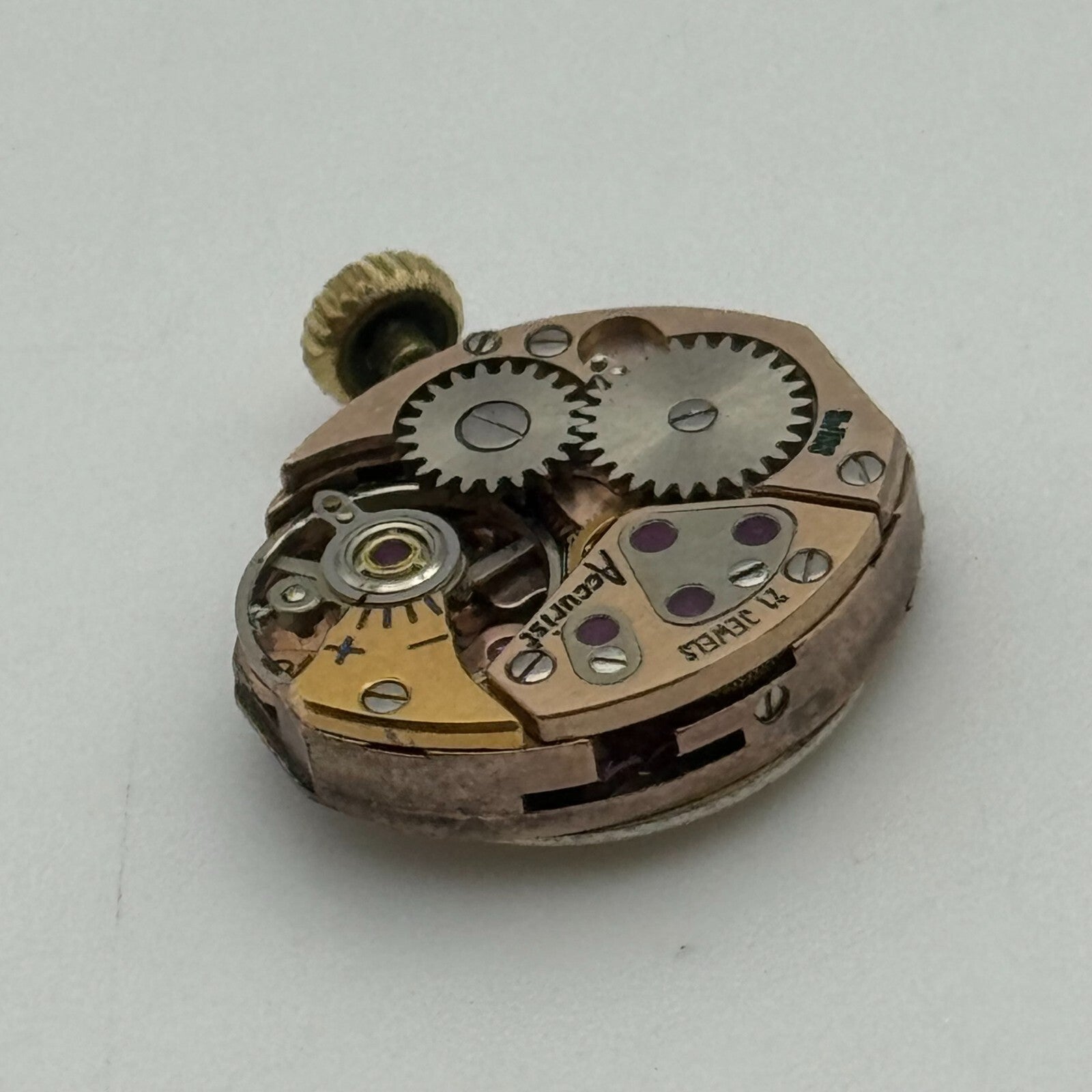 13mm Ladies Accurist ETA 2487 Manual Wind 21 Jewels Swiss Watch Movement PARTS