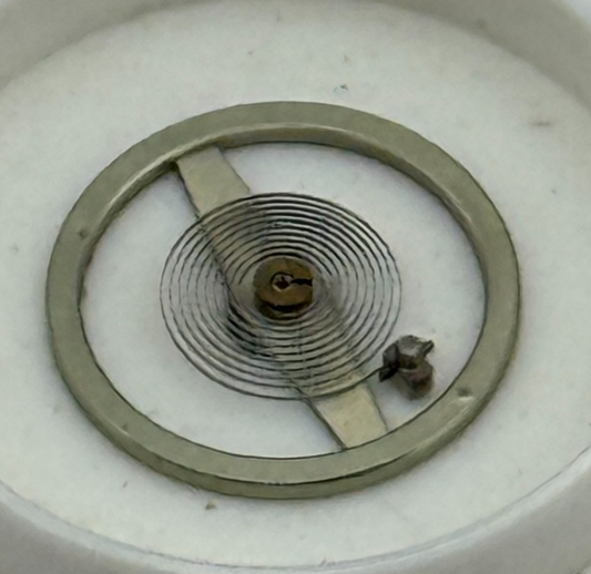 Lanco 1087 Balance Wheel Complete And Spring 873 Renata Watch Movement Parts 