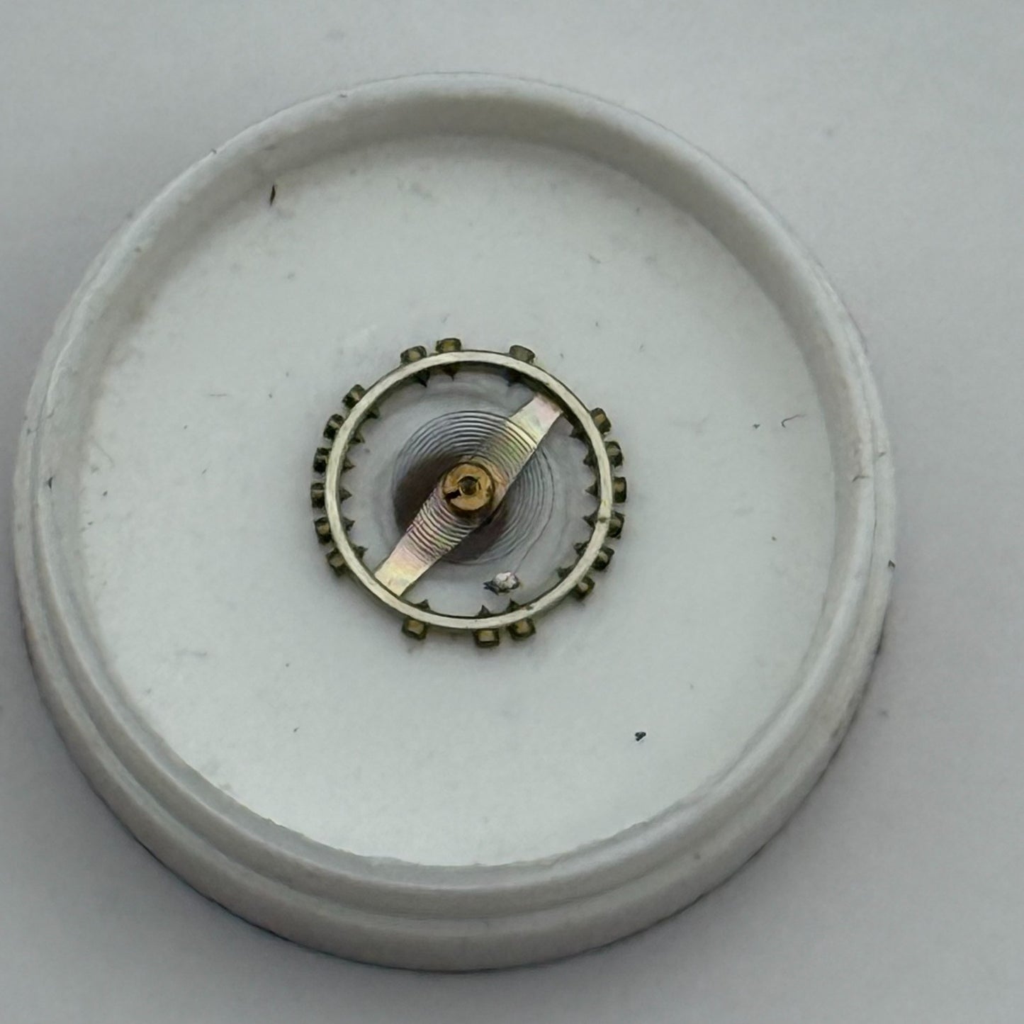 AS 976 1012 Balance Wheel Complete And Spring  29 M Watch Movement Parts NOS