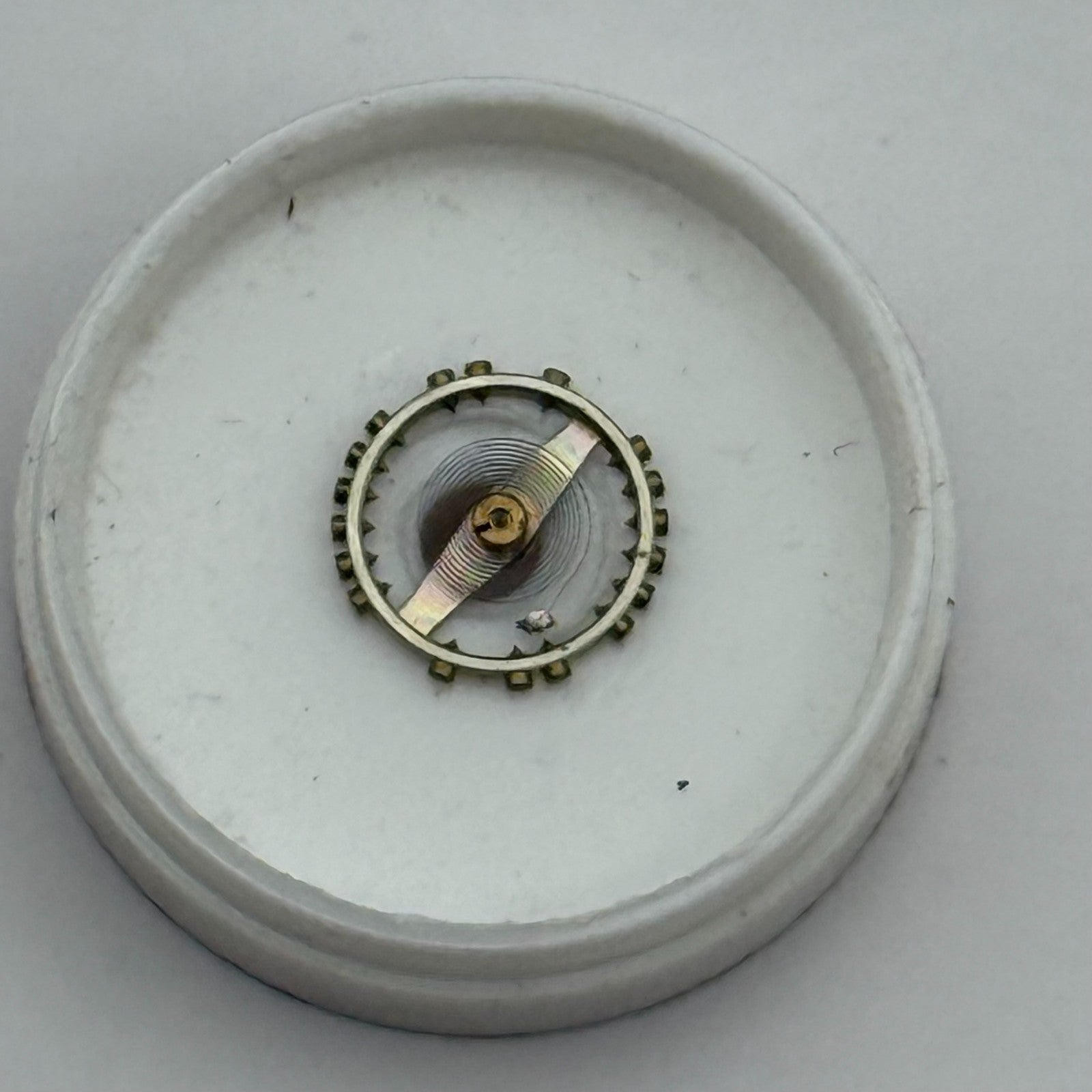 AS 976 1012 Balance Wheel Complete And Spring  29 M Watch Movement Parts NOS