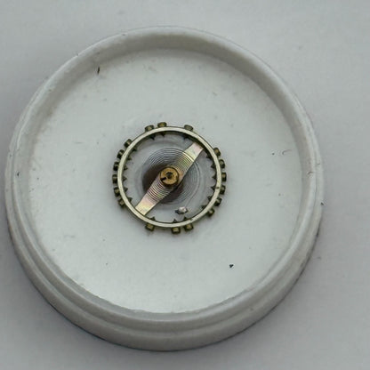 AS 976 1012 Balance Wheel Complete And Spring  29 M Watch Movement Parts NOS