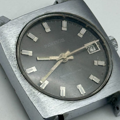 33mm Men’s Vintage Ingersoll Sea Lion Ronda RL 1215-21 Swiss Watch PARTS