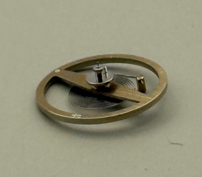 Oris 461 Balance Wheel Complete And Spring  10½’’’ 38 Watch Movement Parts NOS
