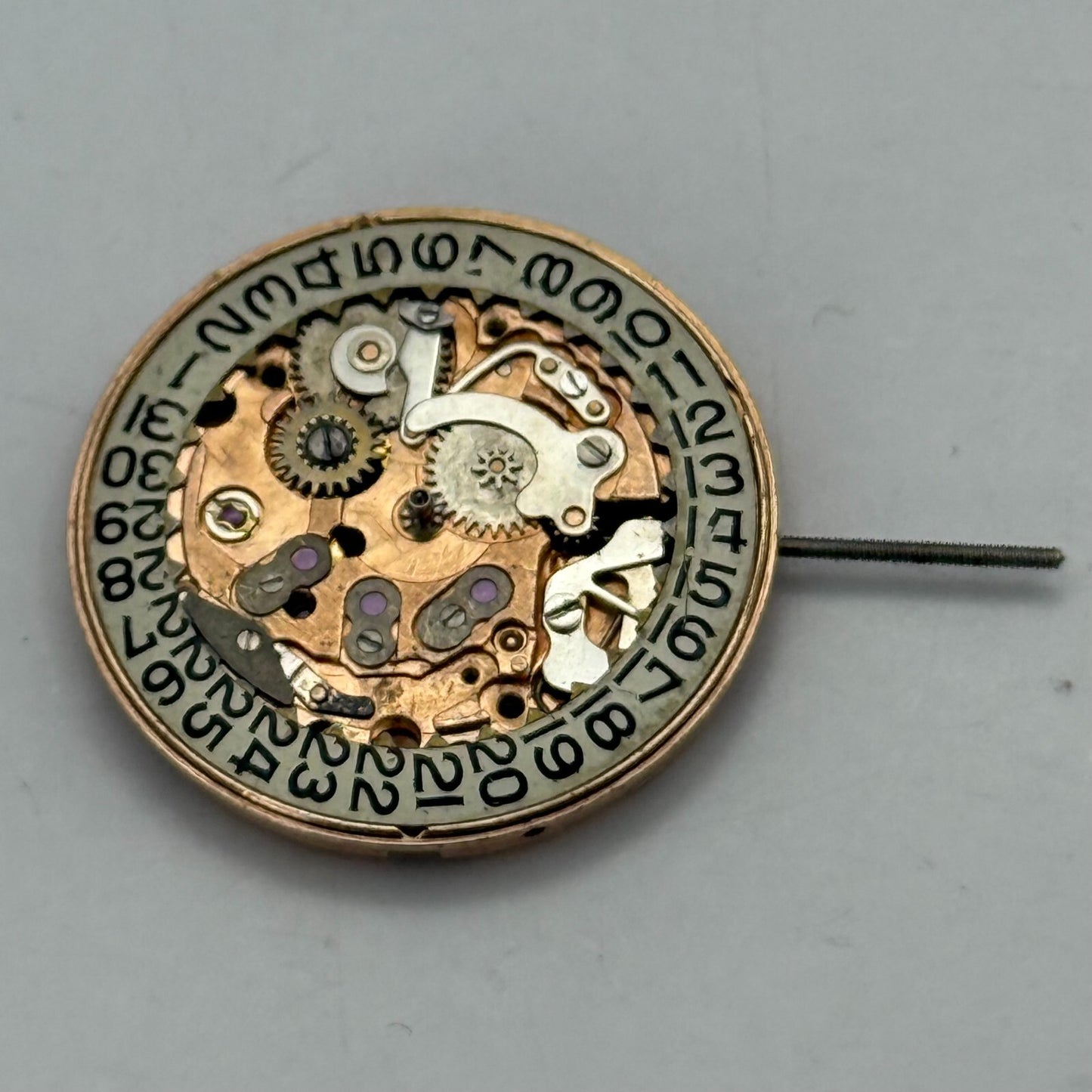 25.9mm Vintage Accurist FHF 66-9 Swiss Manual Wind Watch Movement PARTS REPAIR