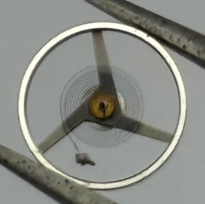 FHF 34-21 Balance Wheel Complete And Spring  1640 M Watch Movement Parts NOS