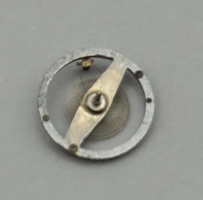 Brac 2021 Balance Wheel Complete And Spring 5¼’’’ 69 M Watch Movement Parts NOS