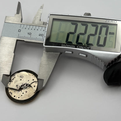 Inventic EB 8385-67 Watch Movement Manual Wind Vintage Swiss Parts Repair 22.2mm