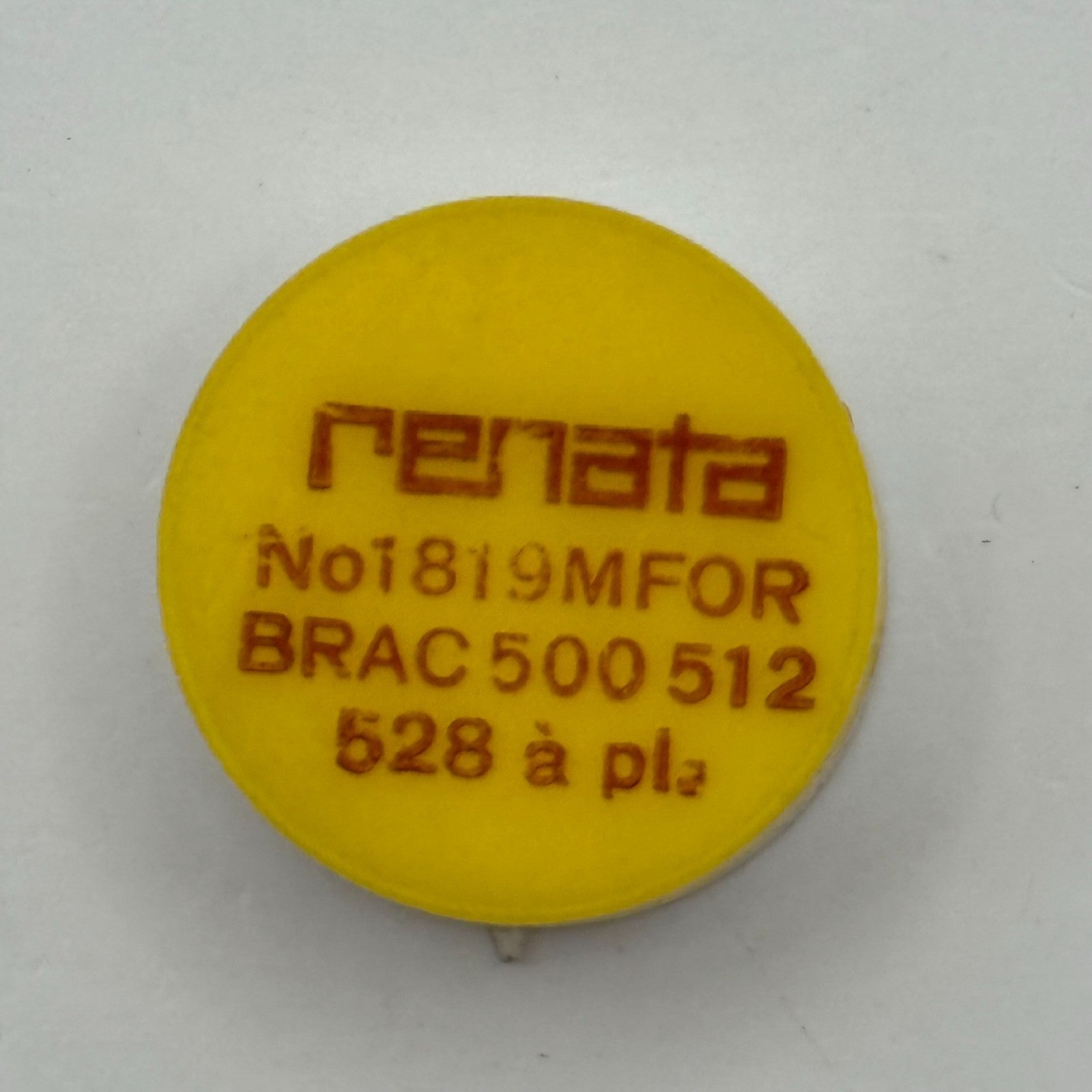 Brac 500 512 528 Balance Wheel Complete And Spring 1819 M Watch Movement Parts