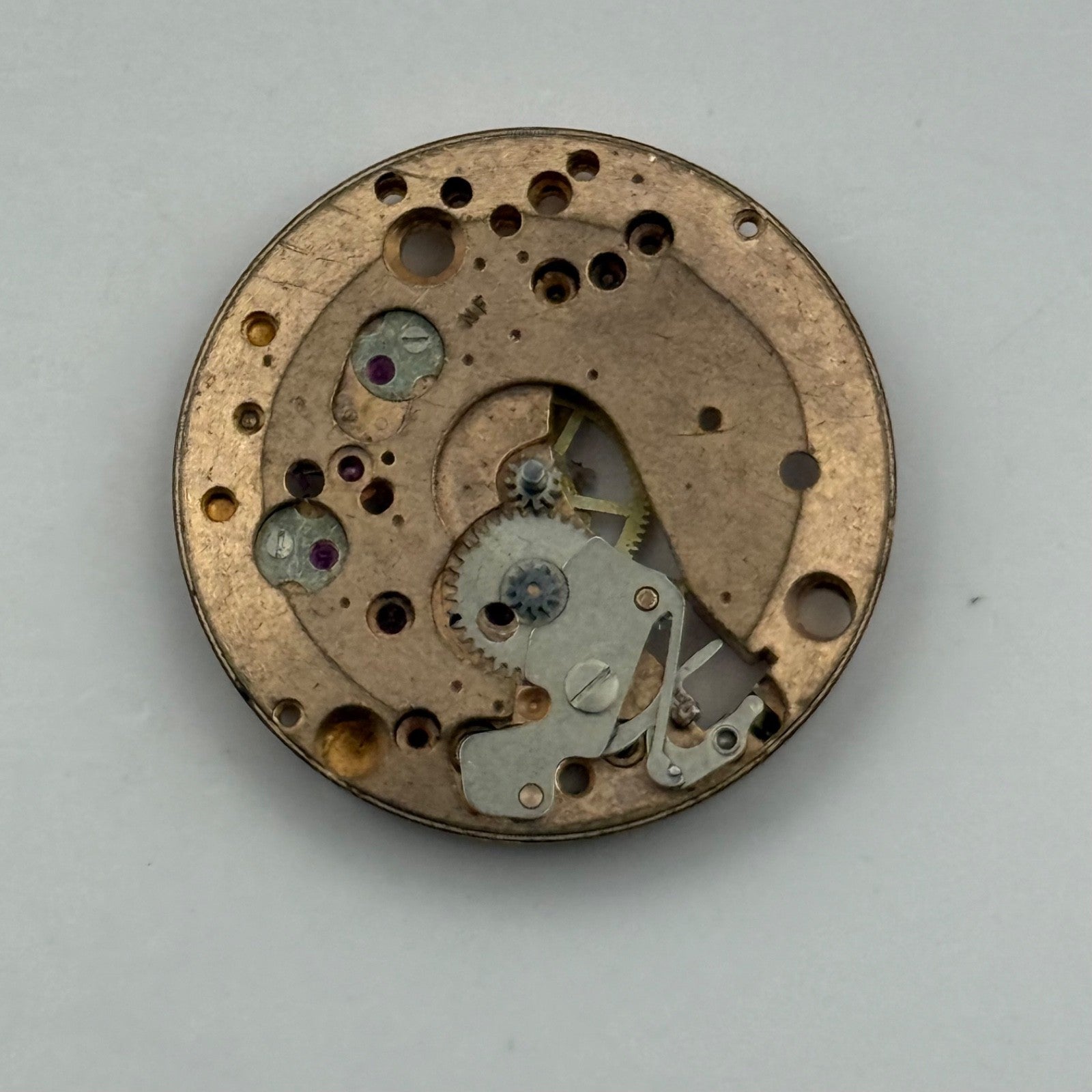 AS 1890/92 Watch Movement Main Plate Manual Wind Vintage Swiss Parts 23.6mm