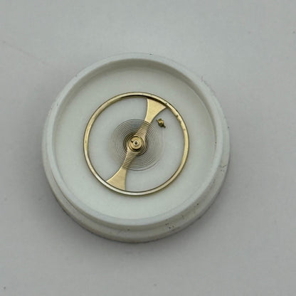 Oris 650 654 Balance Wheel Complete And Spring  1510 M Watch Movement Parts NOS