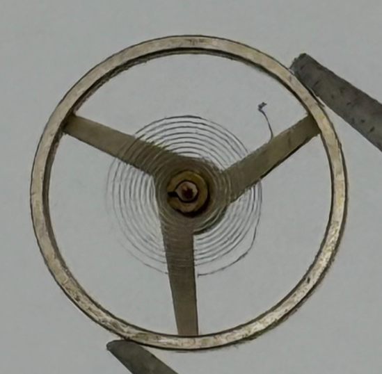 Felsa 4120 4125 Balance Complete Inca Renata 1437 M Watch Movement Parts Vintage