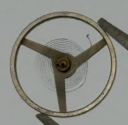 Felsa 4120 4125 Balance Complete Inca Renata 1437 M Watch Movement Parts Vintage