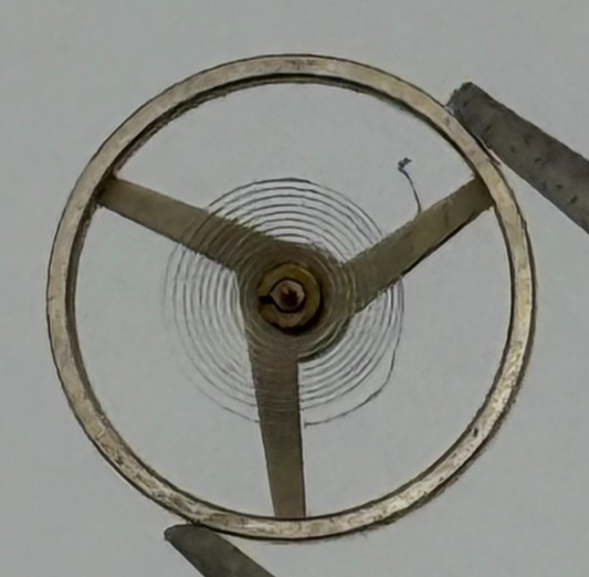 Felsa 4120 4125 Balance Complete Inca Renata 1437 M Watch Movement Parts Vintage