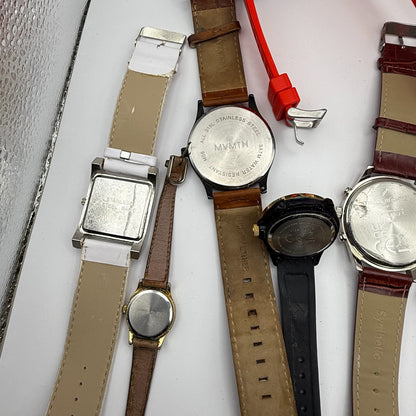 Bundle Of 15 Quartz Watches Job Lot Modern / Vintage Untested Parts / Repair