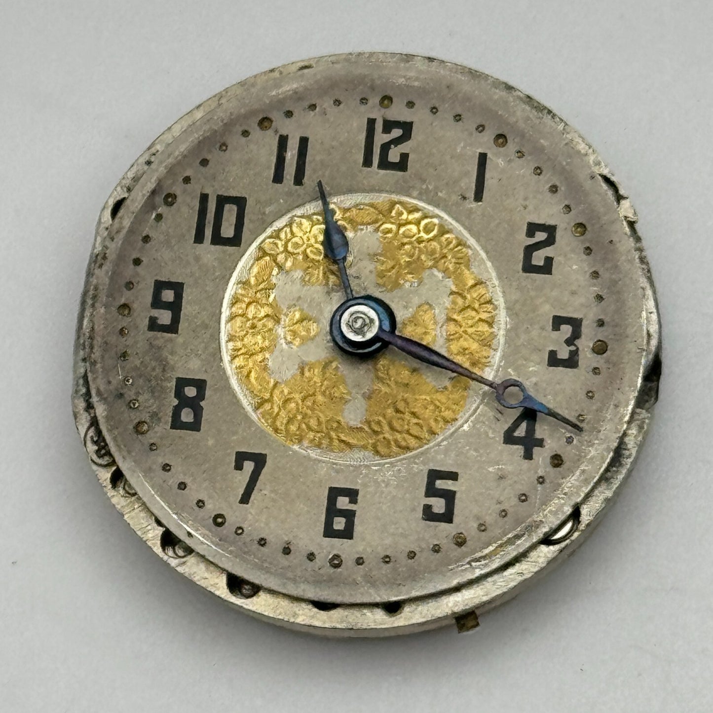 23.6mm AS A Schild 15 Jewels Nice Dial Manual Wind Swiss Watch Movement PARTS