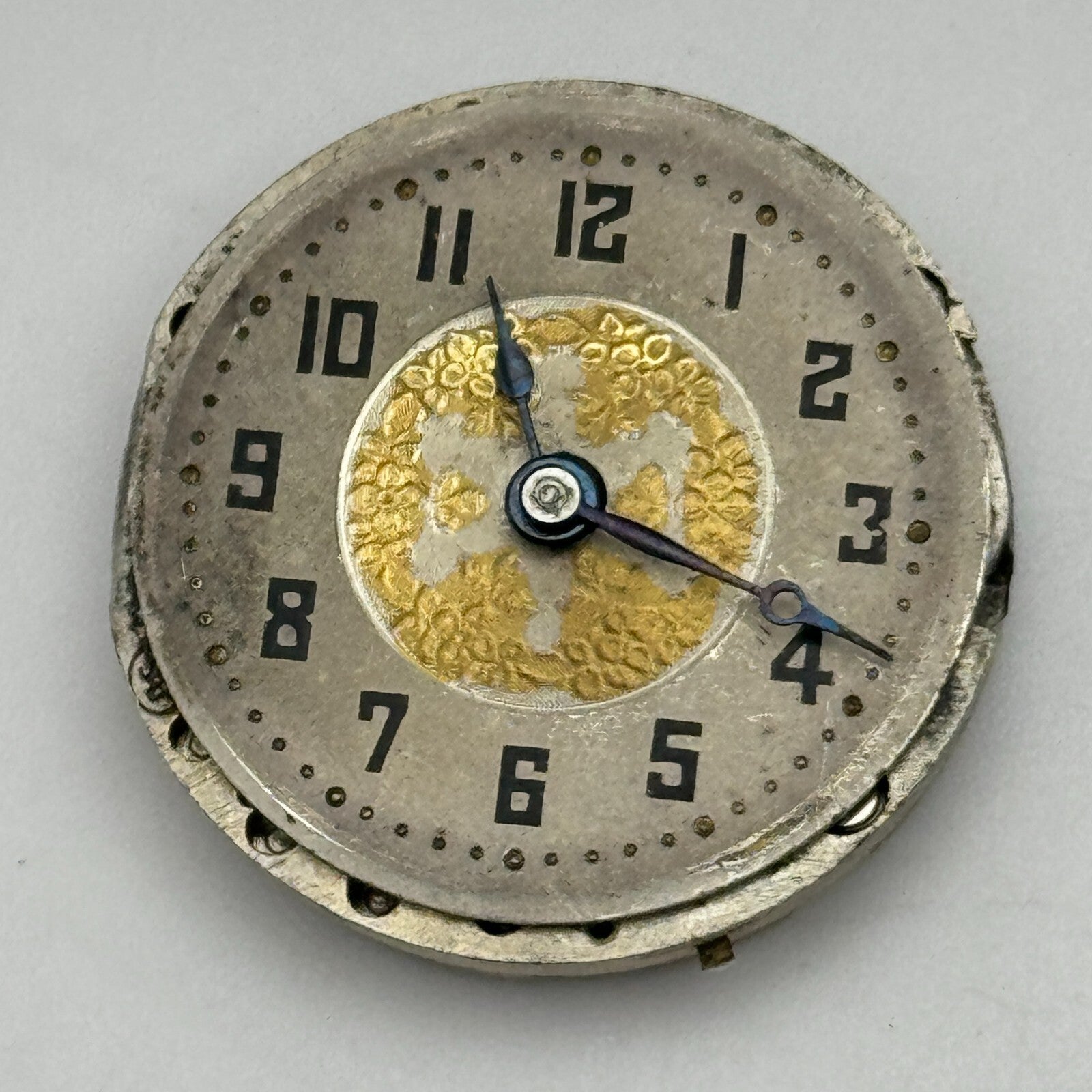 23.6mm AS A Schild 15 Jewels Nice Dial Manual Wind Swiss Watch Movement PARTS