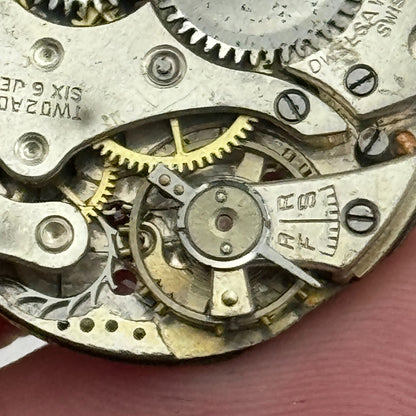 23.7mm Dwelsa Watch Co AS 340 A Schild Manual Wind Swiss Watch Movement PARTS