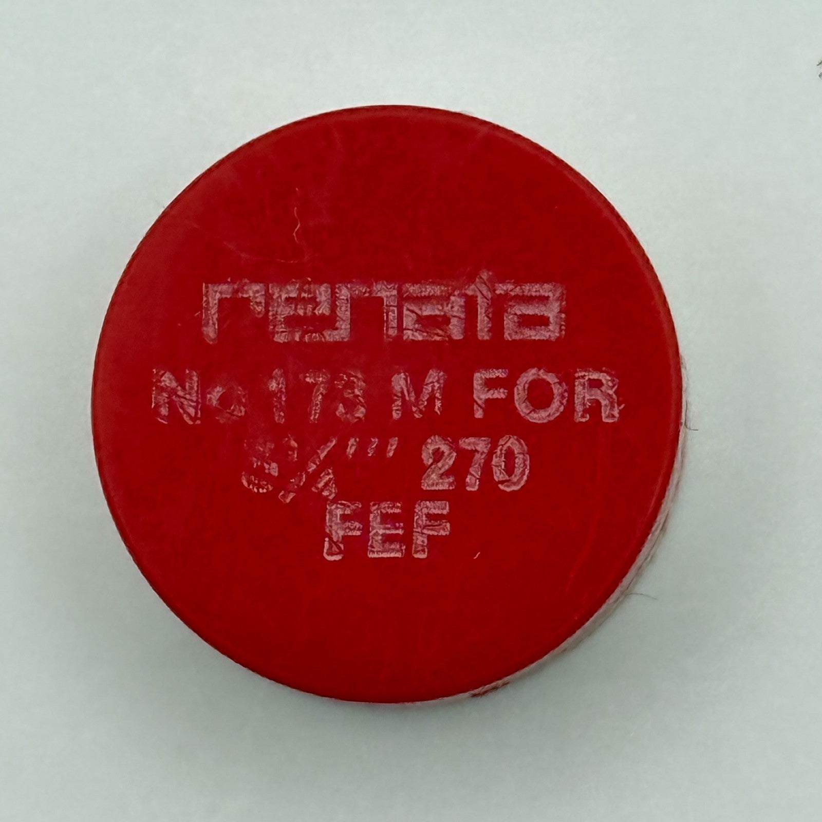 FEF 270 Balance Complete 8 1/4''' Renata 173 Watch Movement Parts Vintage NOS