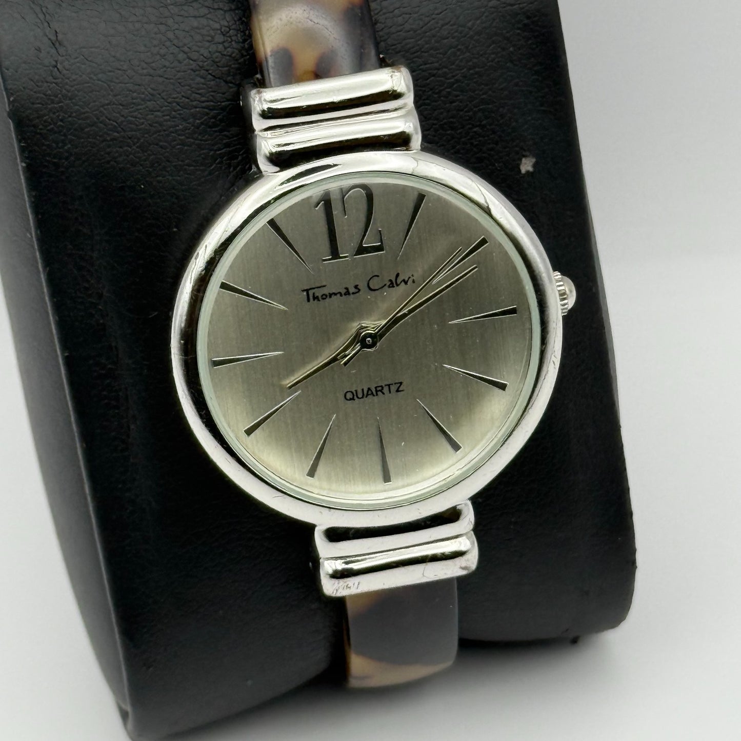 Thomas Calvi Ladies Quartz Watch Bangle Strap Working 30mm