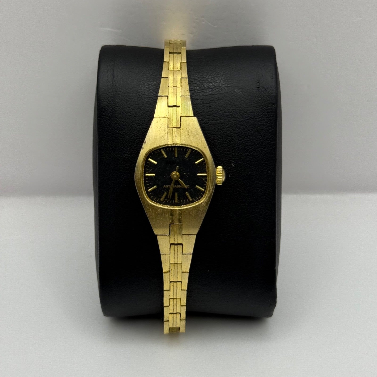 19mm Vintage Ladies Gold Plated Antimagnetic Manual Wind Watch PARTS / REPAIR