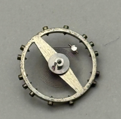 FHF 8 Balance Wheel Complete And Spring 8¾’’’ Renata 191 Watch Movement Parts