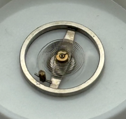 Oris Balance Wheel Complete And Spring 6¼–9’’’ M Watch Movement Parts NOS