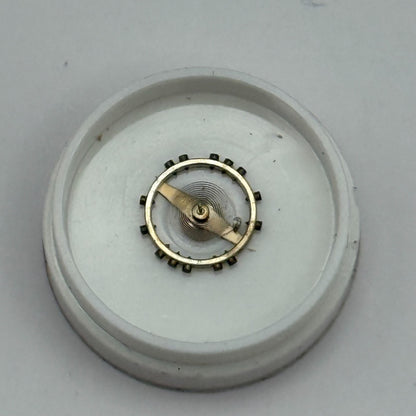 Felsa 4062 Balance Wheel Complete And Spring  1245 M Watch Movement Parts NOS