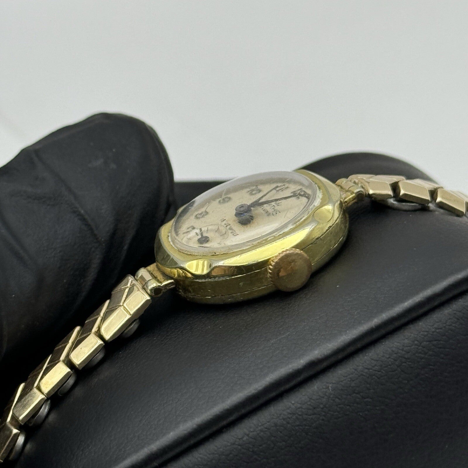 21mm Women’s Smiths De Luxe Rolled Gold Running Watch For Restoration