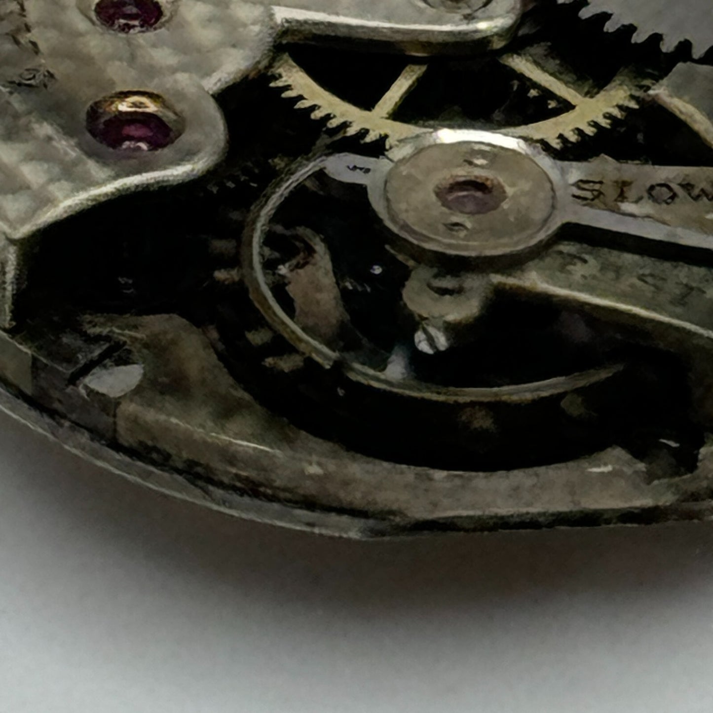 23.2mm Possibly Movado 15 Jewels 4 Adjustments Manual Wind Watch Movement PARTS