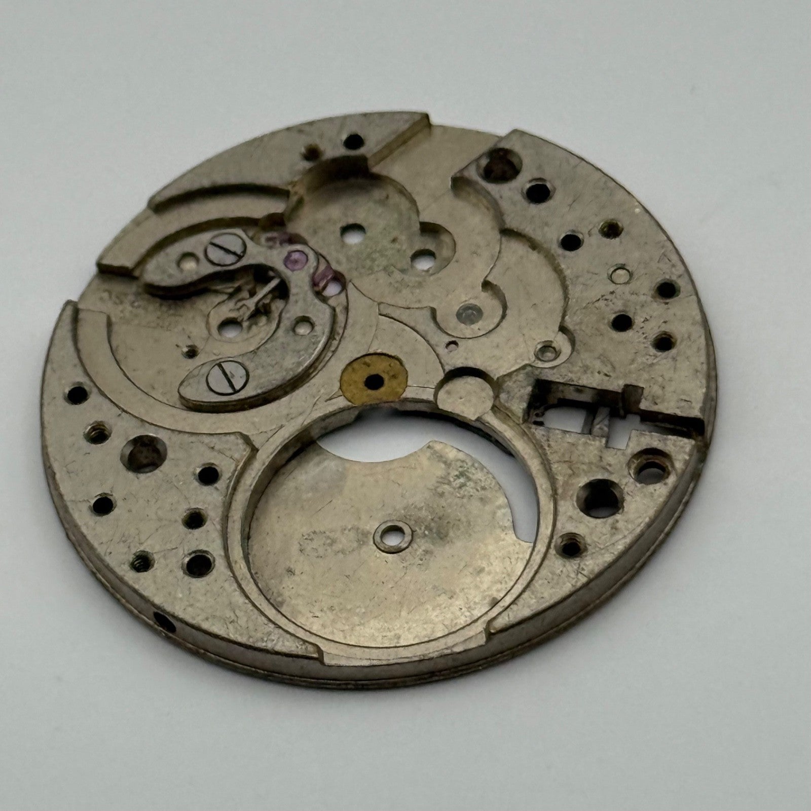 Omega 30T2 SC Watch Movement Main Plate Vintage Swiss Rare Parts Repair 30.5mm