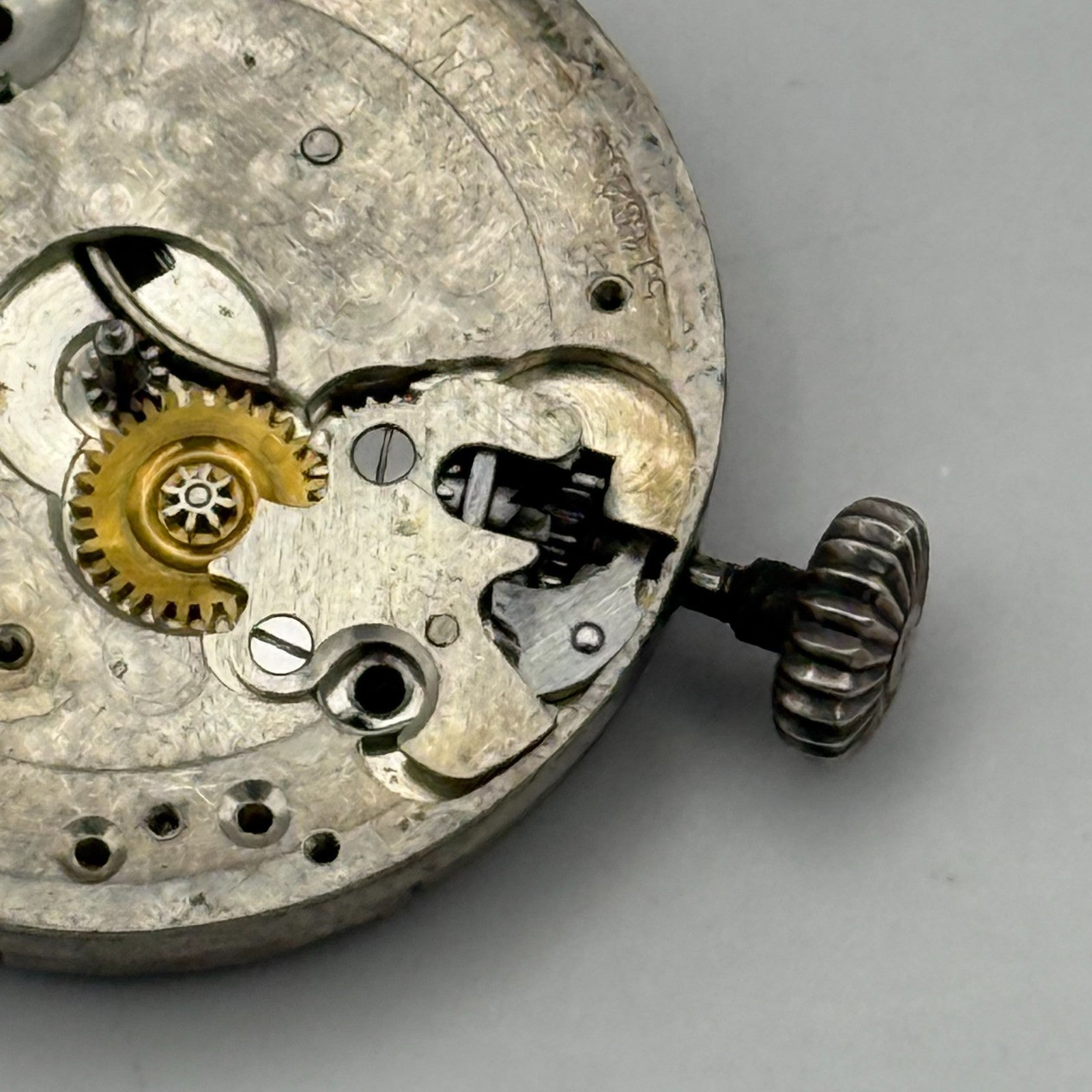 Depose 858 Patent 51482 Trench Watch Movement Manual Wind Vintage Parts 24.8mm