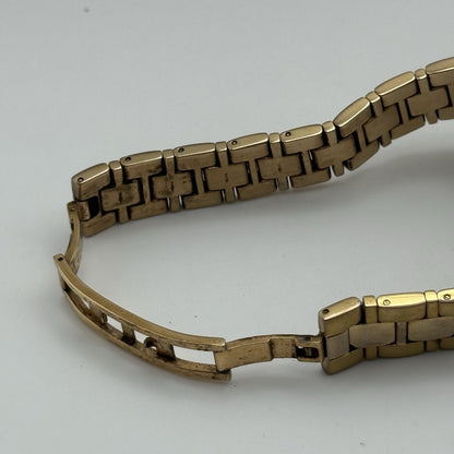 28mm Working Ladies Rotary LB3907 Dolphin Standard Rose Gold Tone Quartz Watch