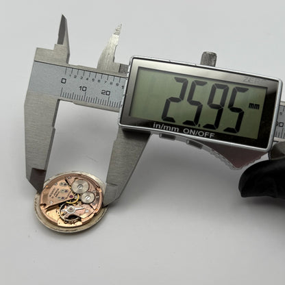 ETA 2409 Watch Movement Accurist Manual Wind Vintage Swiss Parts Repair 25.9mm